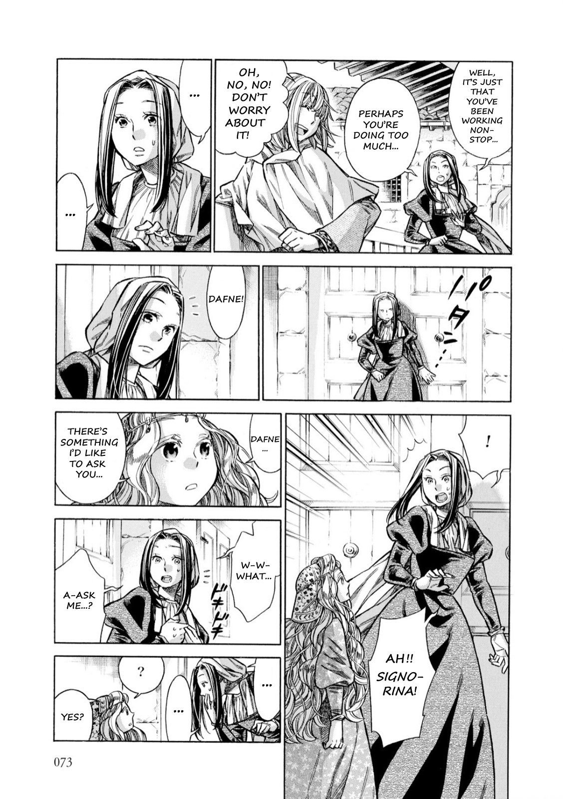 Arte Chapter 32 page 22 - Chapter 32: The Falier Portraitist, Part 1