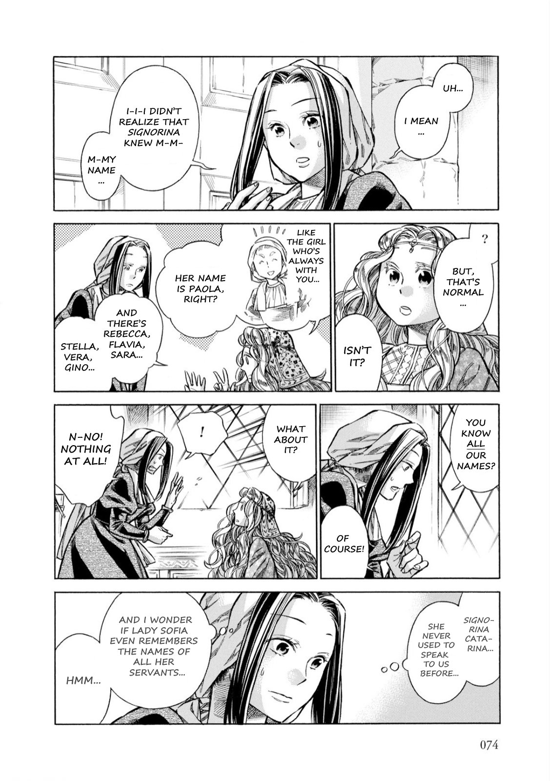 Arte Chapter 32 page 23 - Chapter 32: The Falier Portraitist, Part 1