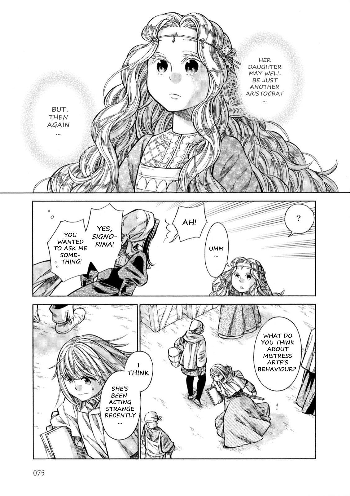 Arte Chapter 32 page 24 - Chapter 32: The Falier Portraitist, Part 1