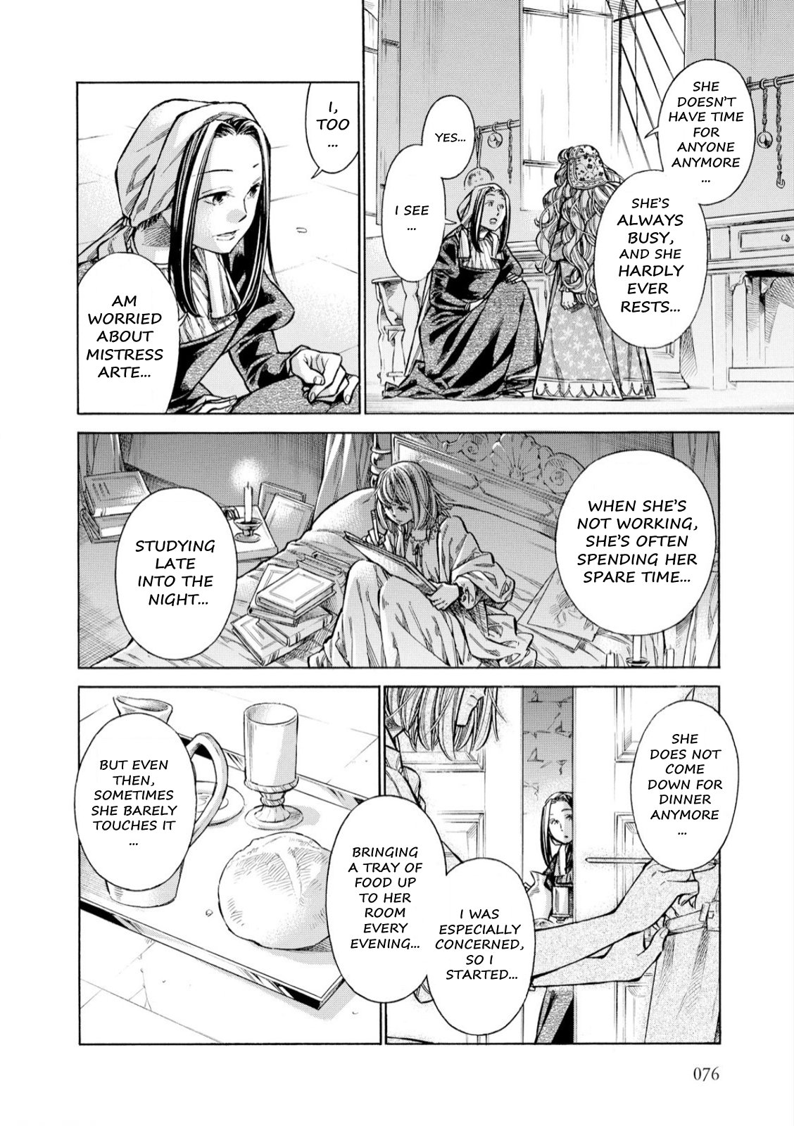 Arte Chapter 32 page 25 - Chapter 32: The Falier Portraitist, Part 1