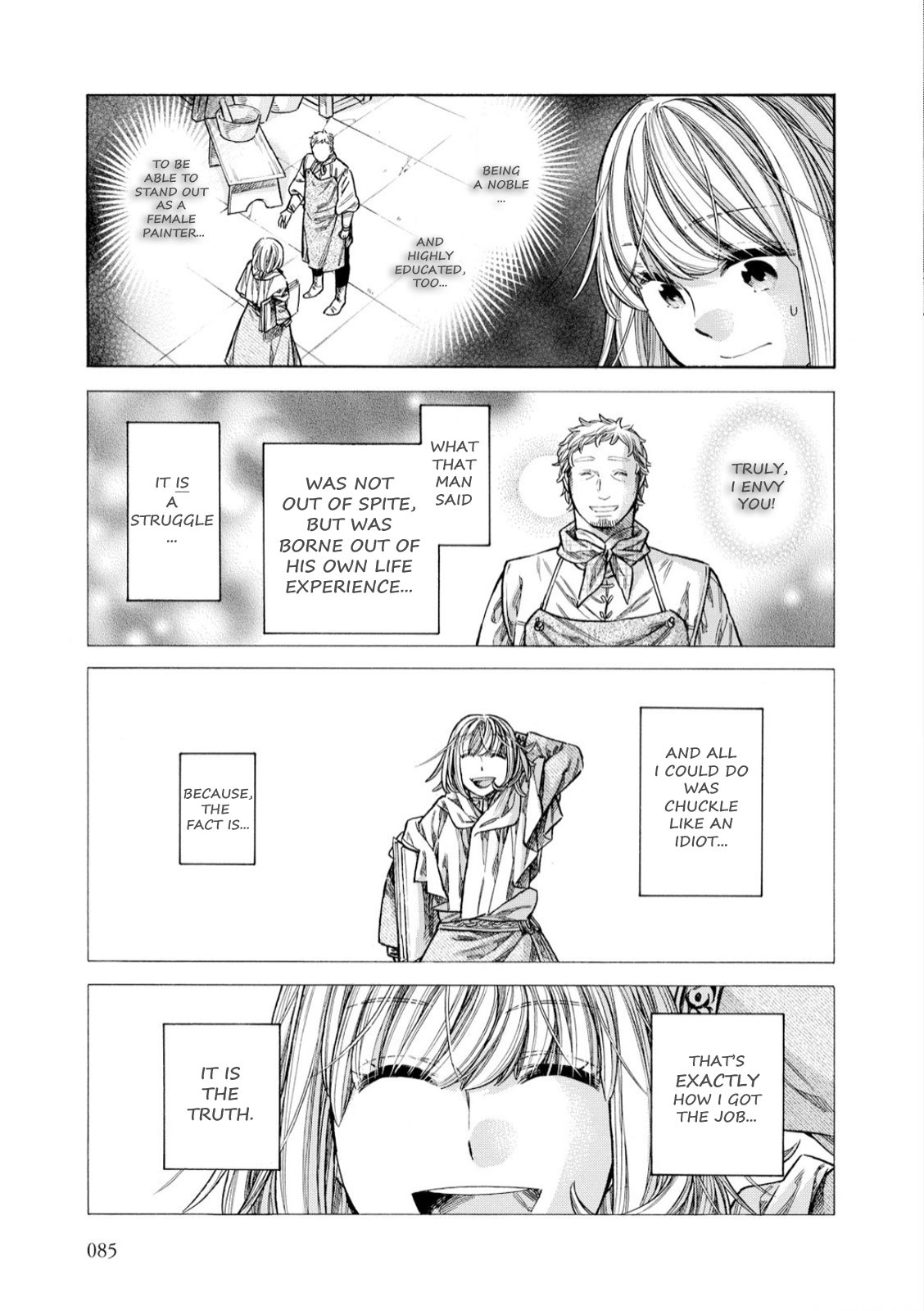 Arte Chapter 32 page 34 - Chapter 32: The Falier Portraitist, Part 1