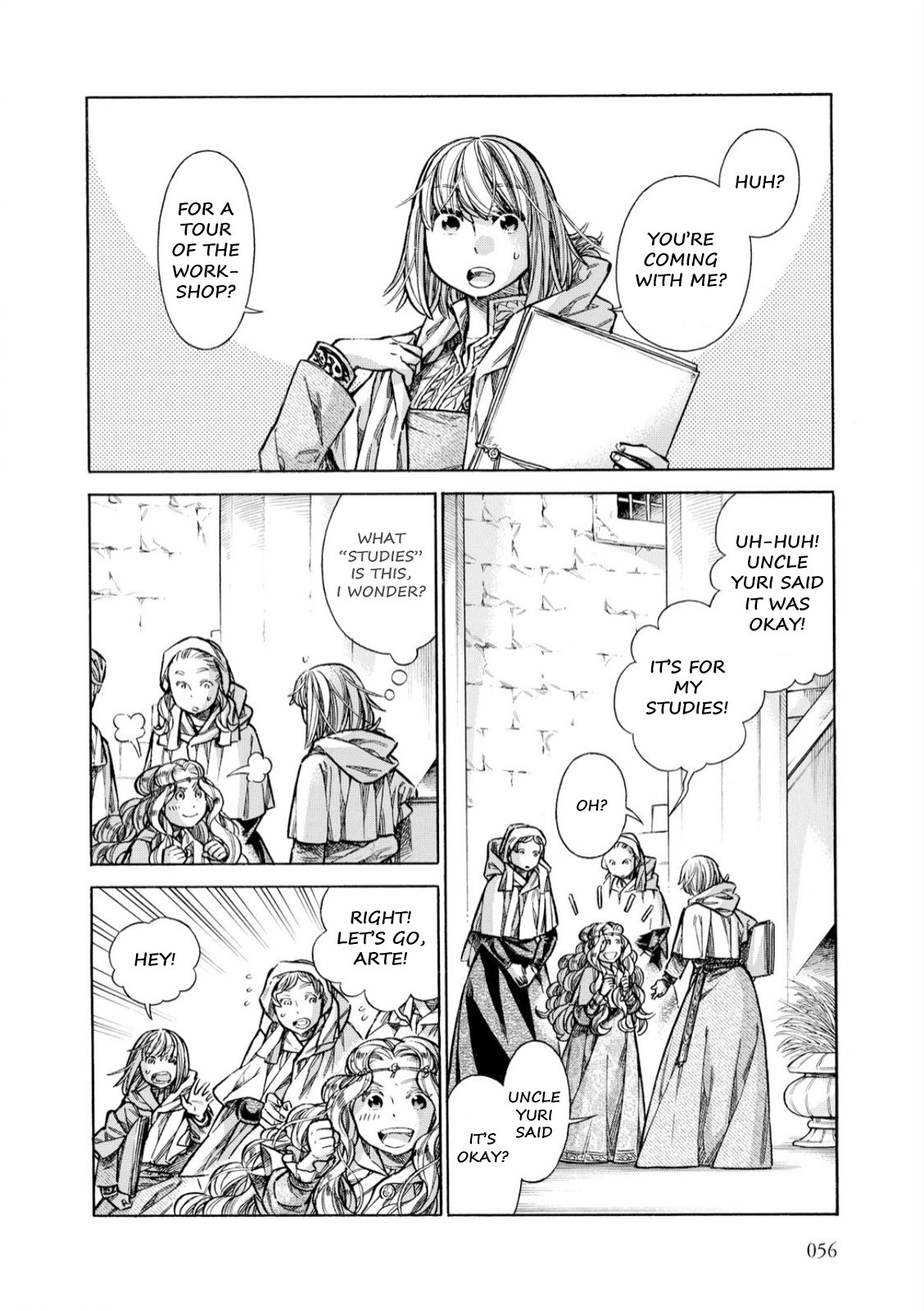 Arte Chapter 32 page 5 - Chapter 32: The Falier Portraitist, Part 1