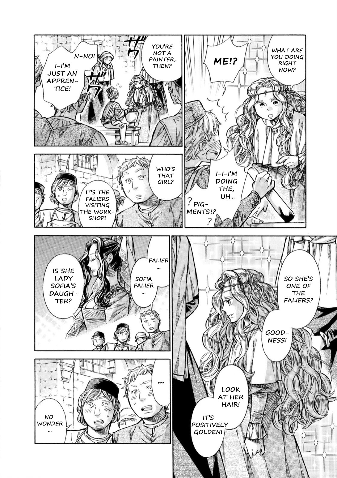Arte Chapter 32 page 7 - Chapter 32: The Falier Portraitist, Part 1