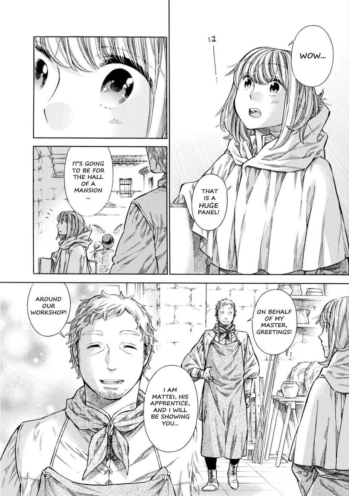 Arte Chapter 32 page 9 - Chapter 32: The Falier Portraitist, Part 1