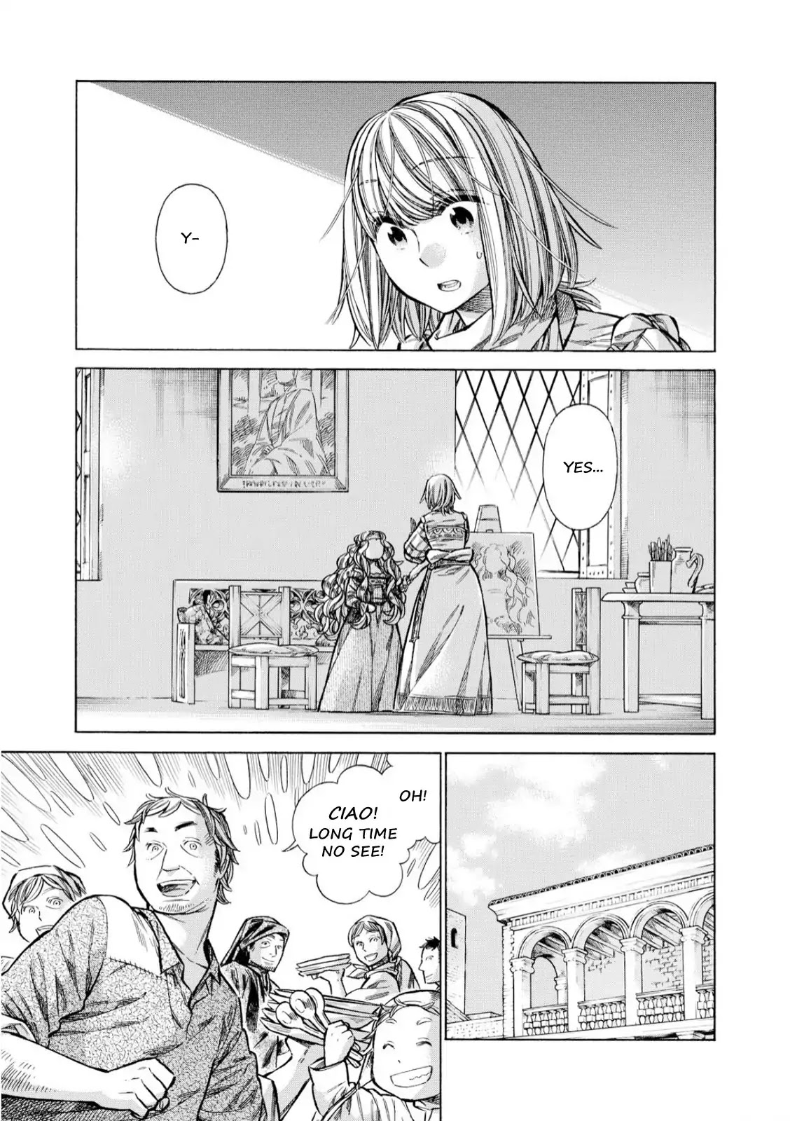 Arte Chapter 33 page 10 - Chapter 33: The Falier Portraitist, Part 2