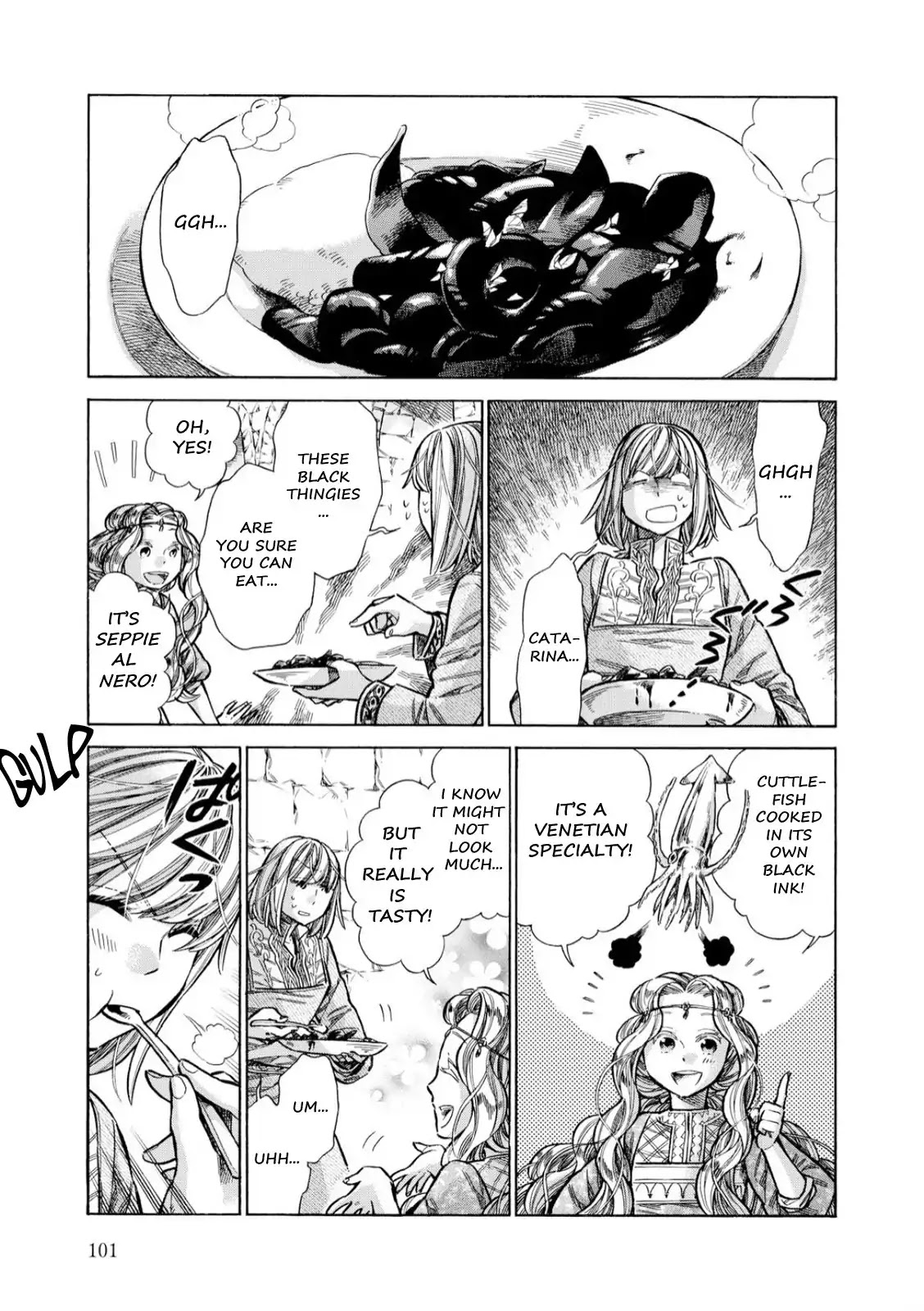Arte Chapter 33 page 12 - Chapter 33: The Falier Portraitist, Part 2