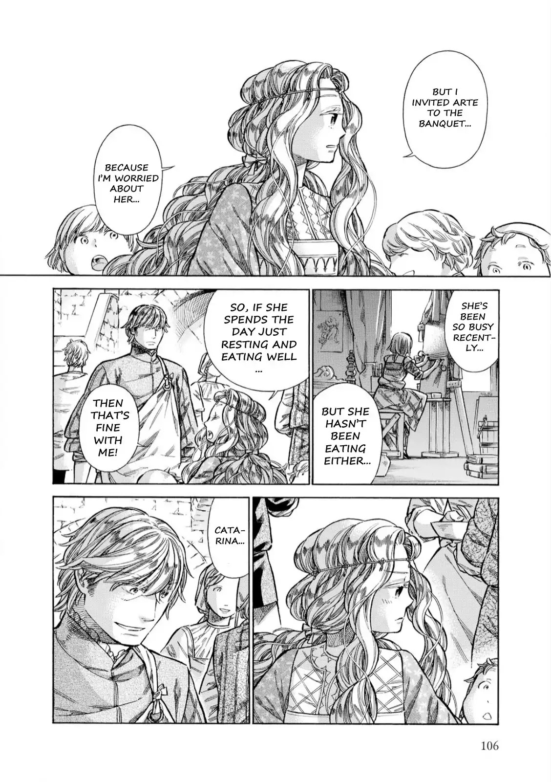 Arte Chapter 33 page 17 - Chapter 33: The Falier Portraitist, Part 2