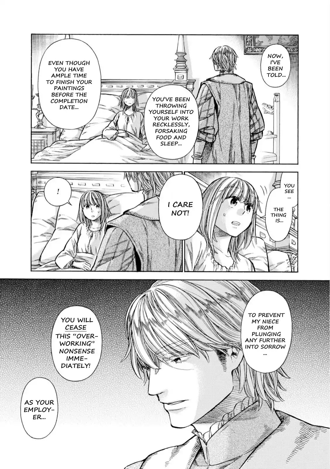 Arte Chapter 33 page 22 - Chapter 33: The Falier Portraitist, Part 2