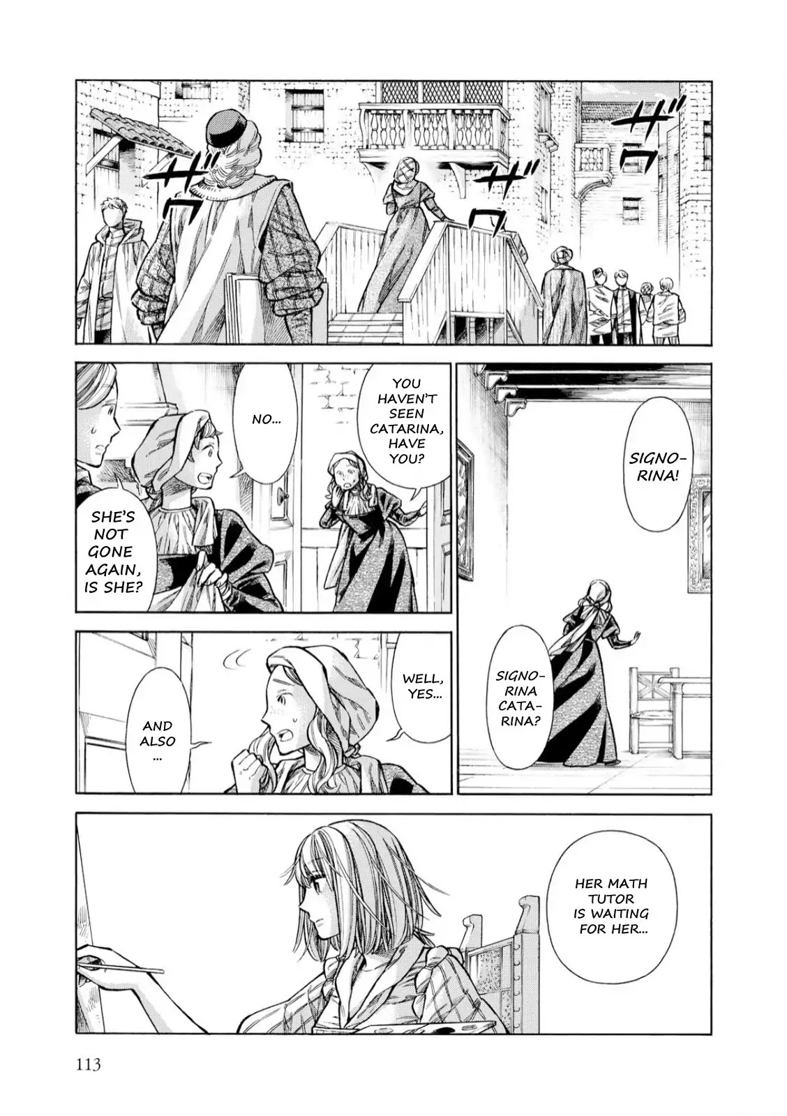 Arte Chapter 33 page 24 - Chapter 33: The Falier Portraitist, Part 2