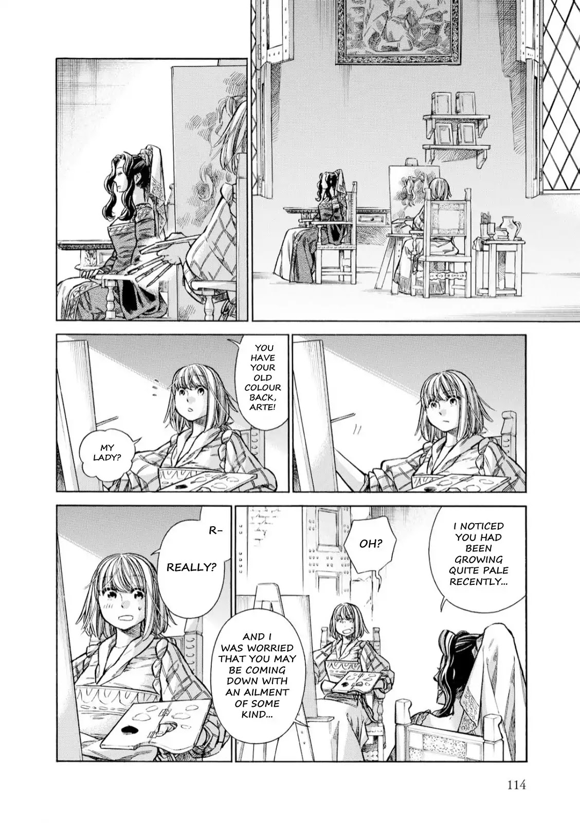 Arte Chapter 33 page 25 - Chapter 33: The Falier Portraitist, Part 2