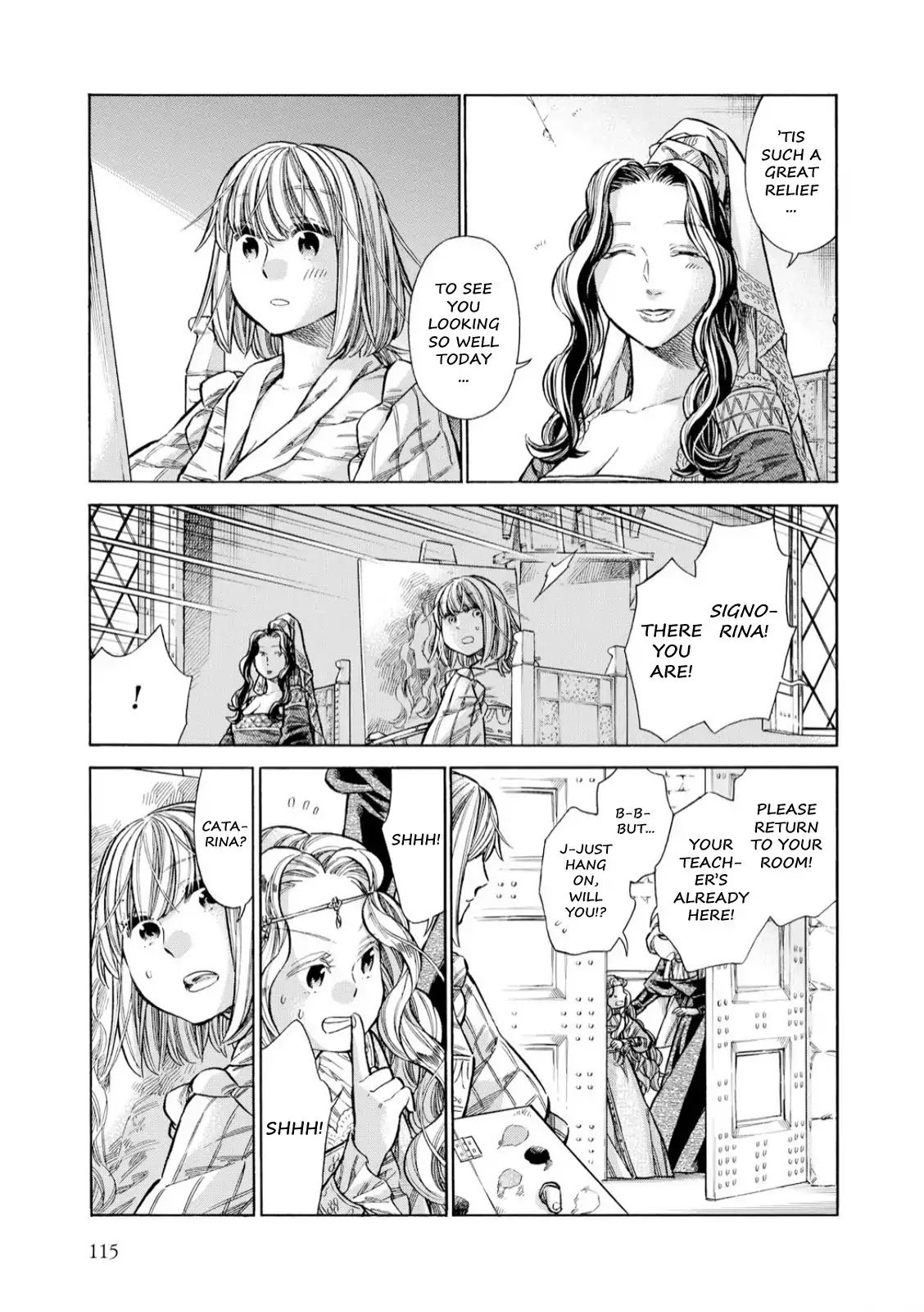 Arte Chapter 33 page 26 - Chapter 33: The Falier Portraitist, Part 2