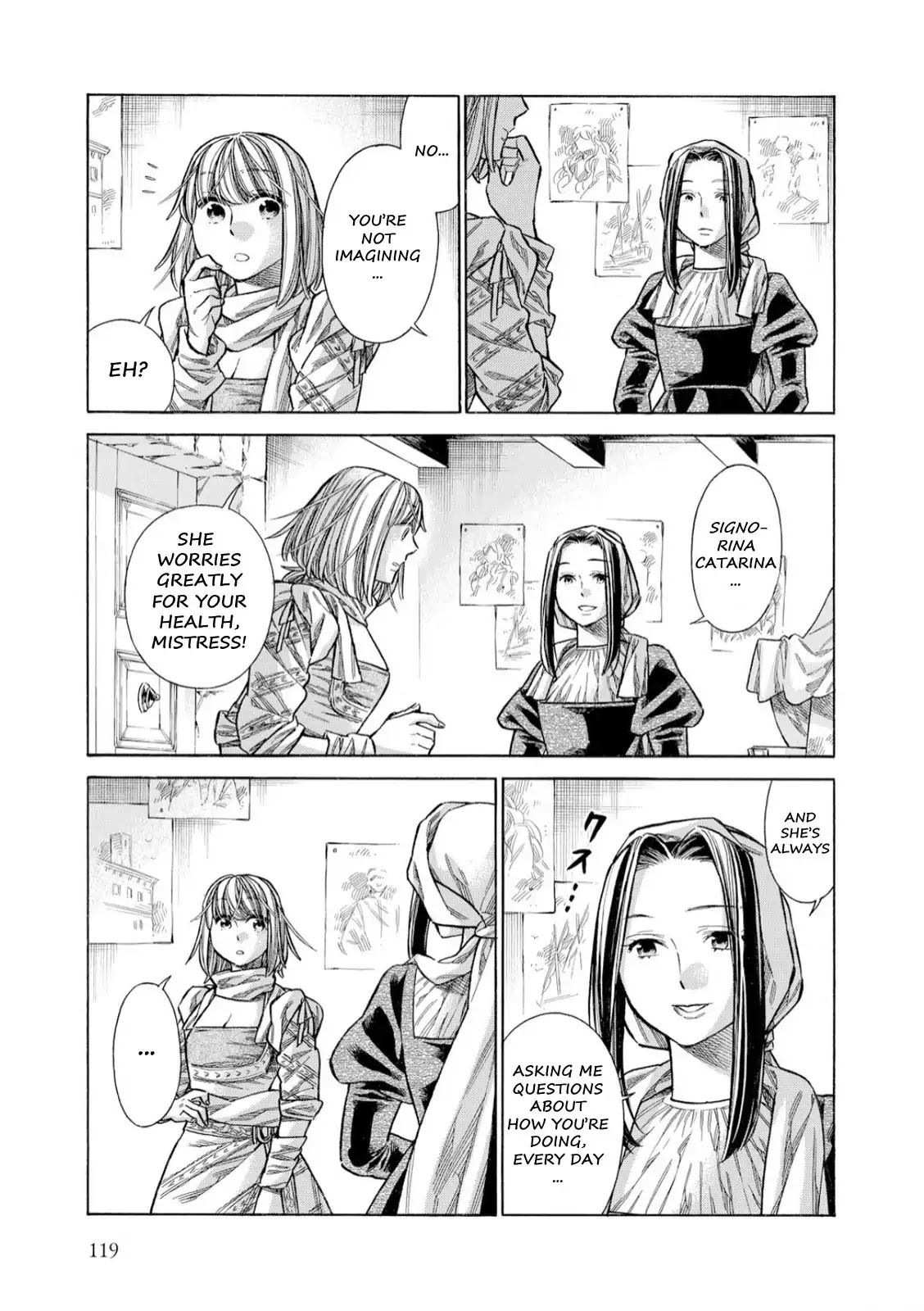 Arte Chapter 33 page 30 - Chapter 33: The Falier Portraitist, Part 2