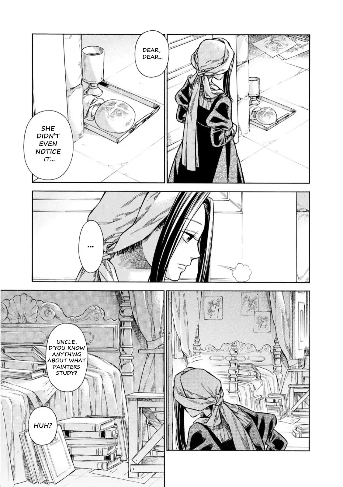Arte Chapter 33 page 4 - Chapter 33: The Falier Portraitist, Part 2