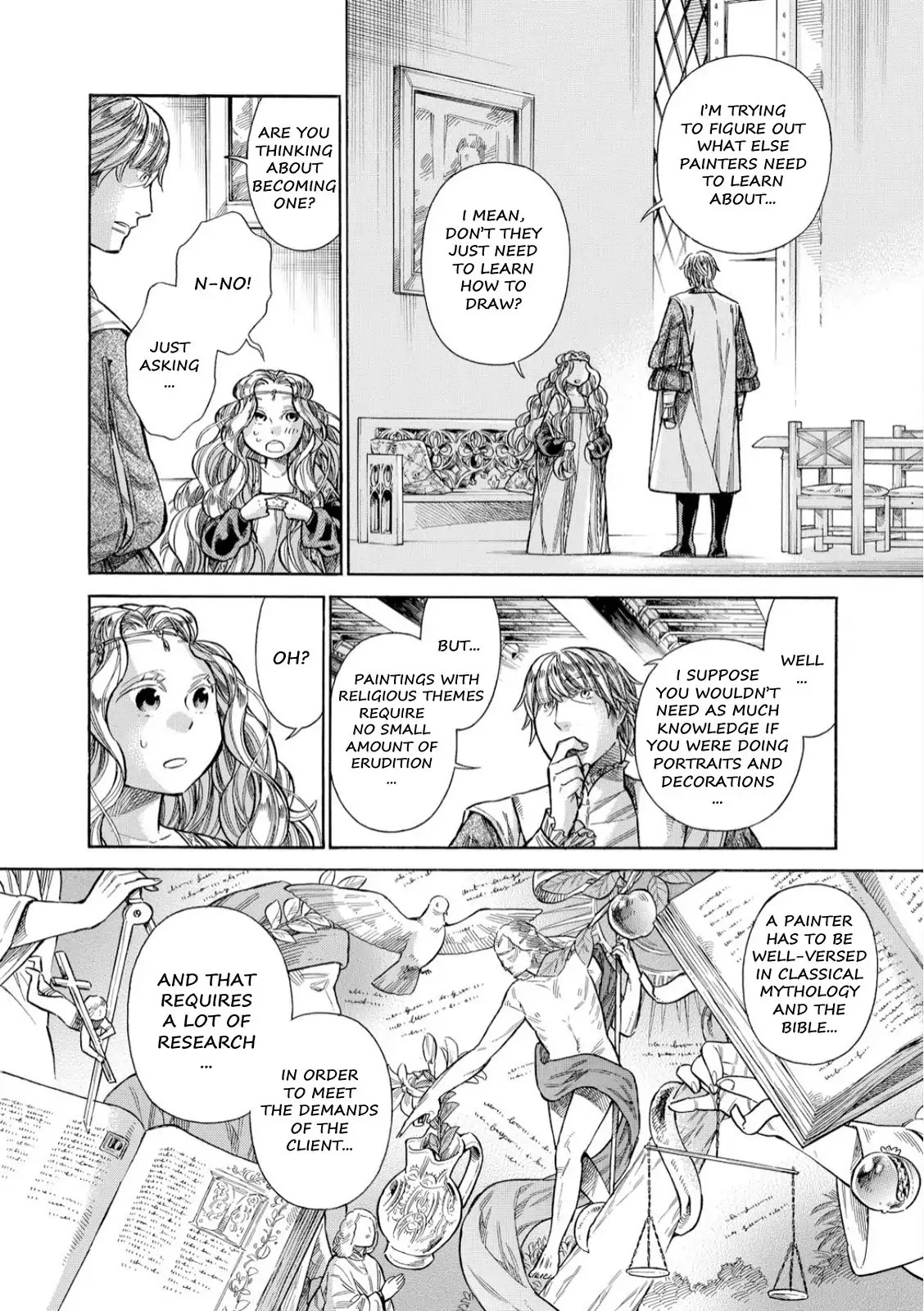 Arte Chapter 33 page 5 - Chapter 33: The Falier Portraitist, Part 2