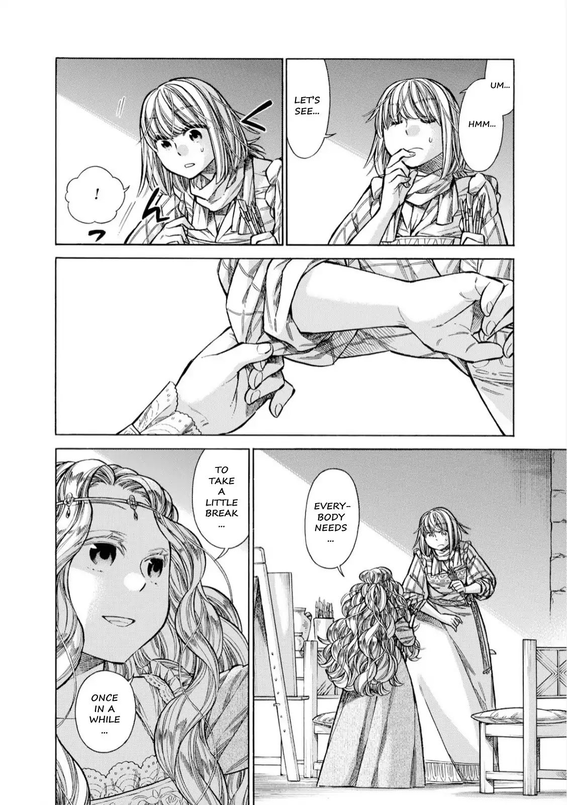 Arte Chapter 33 page 9 - Chapter 33: The Falier Portraitist, Part 2