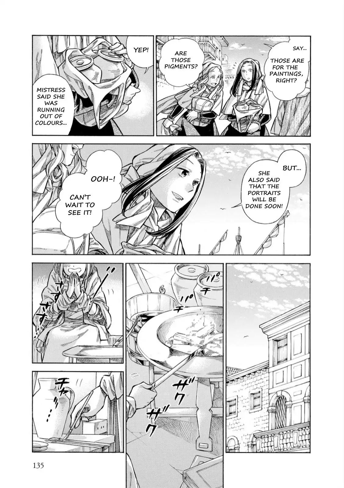 Arte Chapter 34 page 10 - Chapter 34: The Falier Portraitist, Part 3