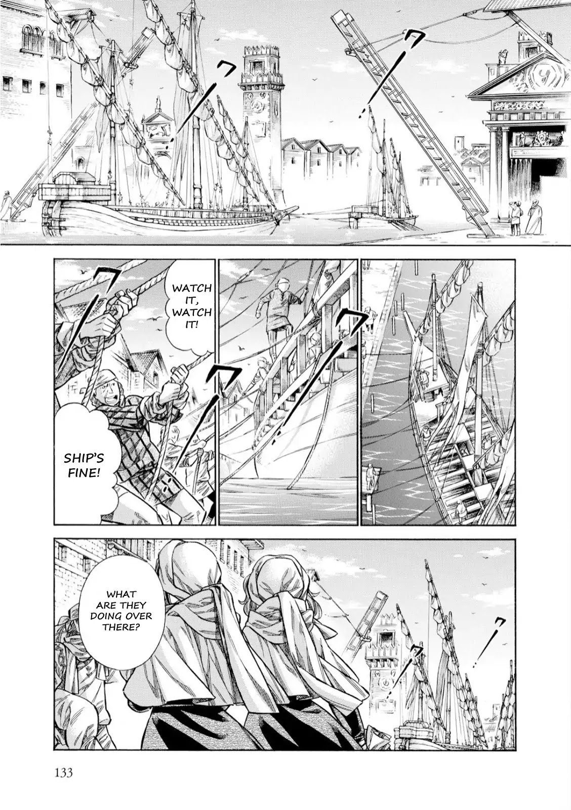 Arte Chapter 34 page 8 - Chapter 34: The Falier Portraitist, Part 3