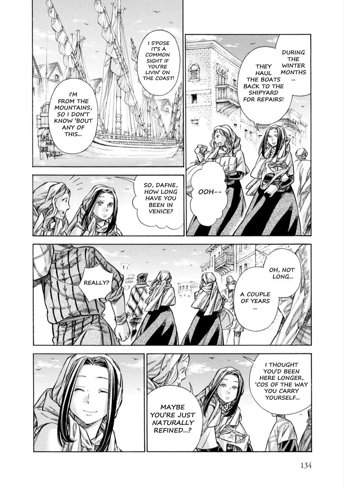 Arte Chapter 34 page 9 - Chapter 34: The Falier Portraitist, Part 3