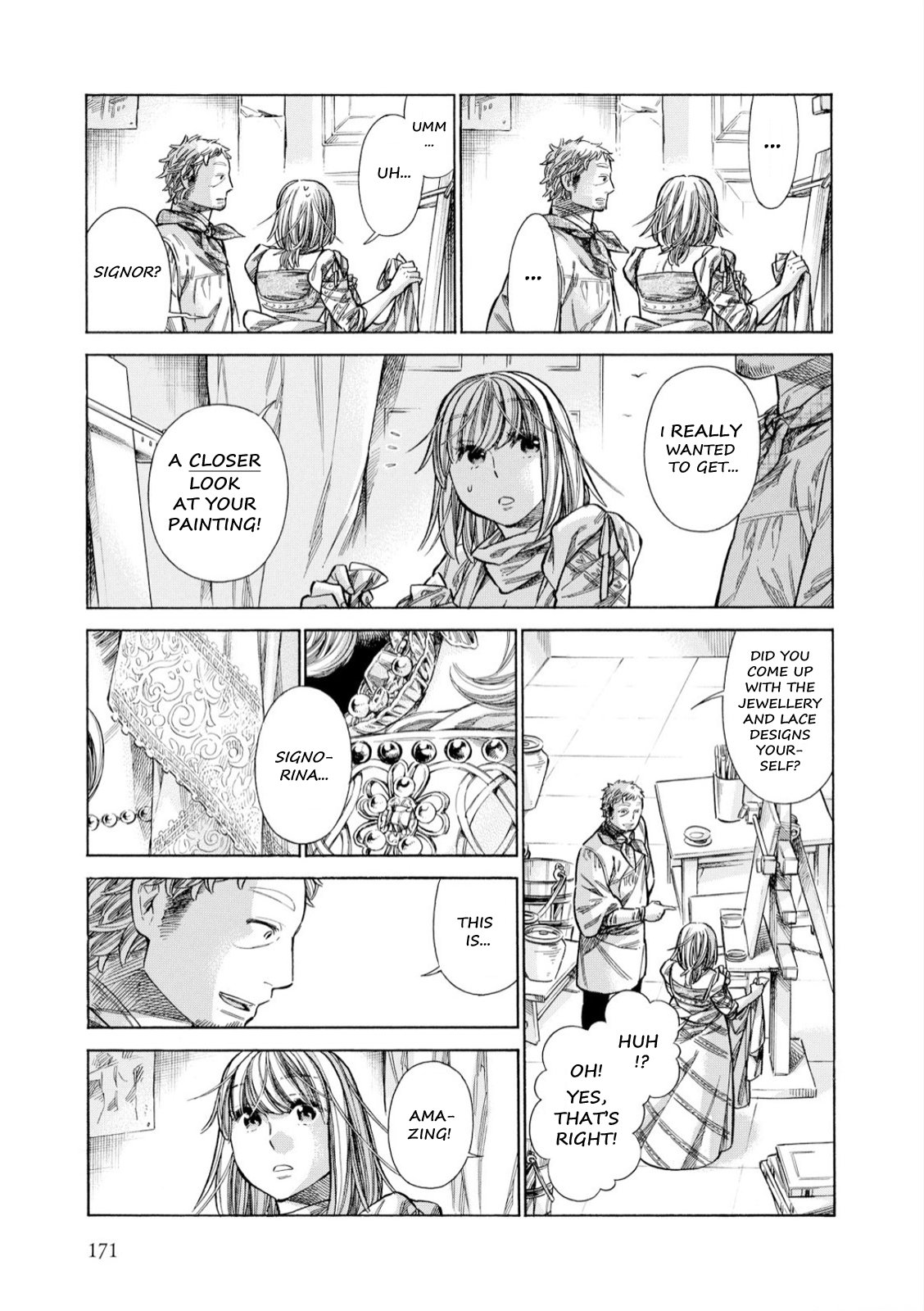 Arte Chapter 35 page 16 - Chapter 35: The Falier Portraitist, Part 4