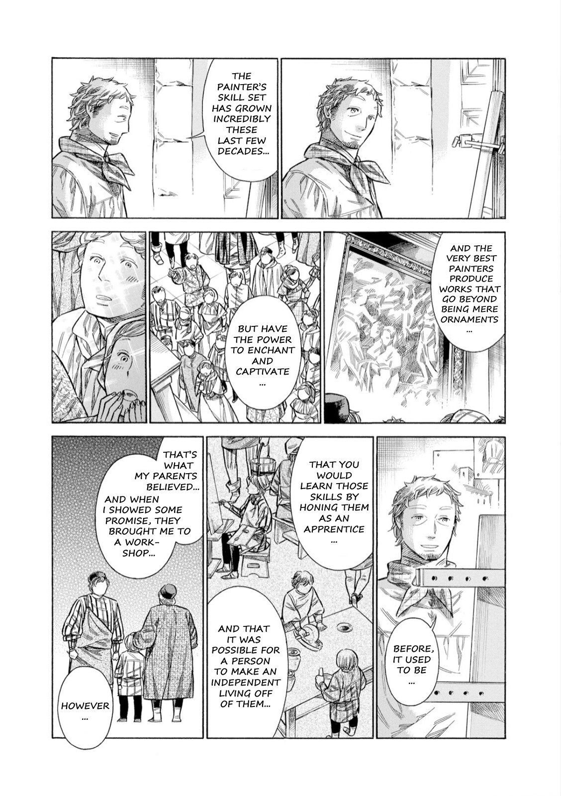 Arte Chapter 35 page 18 - Chapter 35: The Falier Portraitist, Part 4