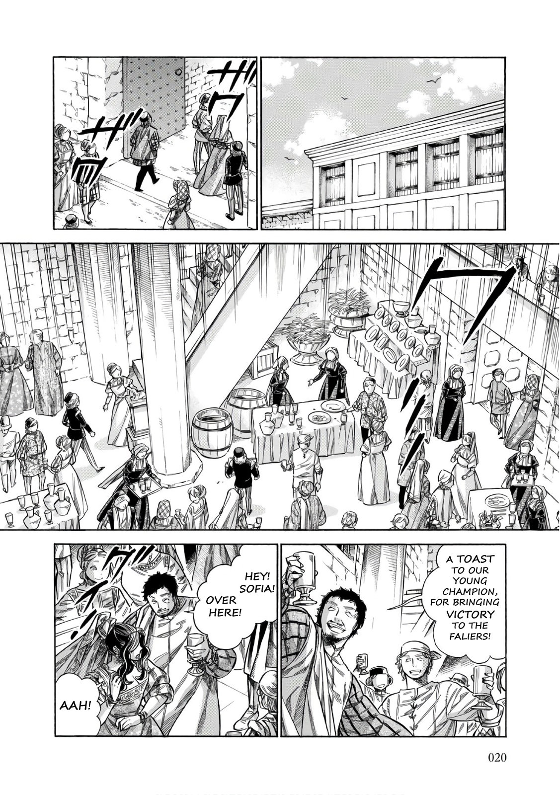 Arte Chapter 36 page 19 - Chapter 36: Friend