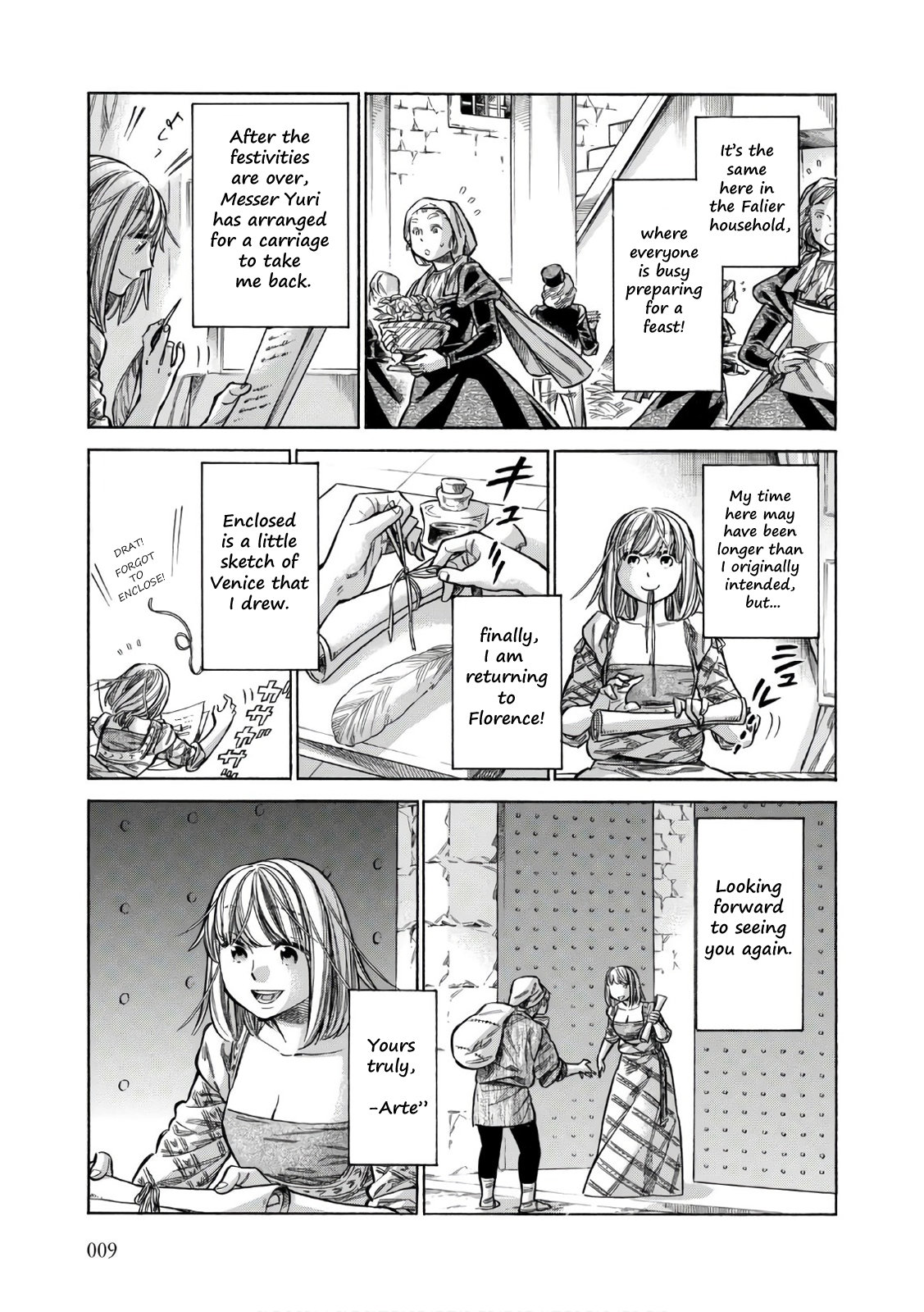 Arte Chapter 36 page 8 - Chapter 36: Friend