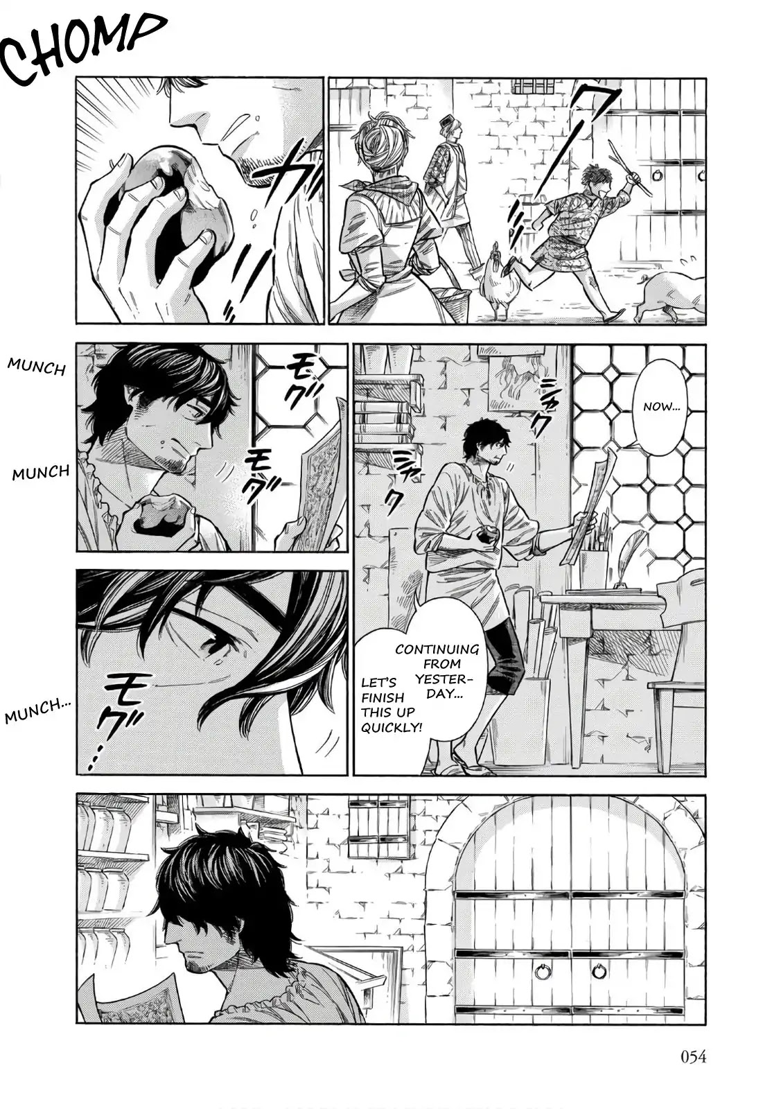 Arte Chapter 37 page 19 - Chapter 37: (Leo's) Apprentice