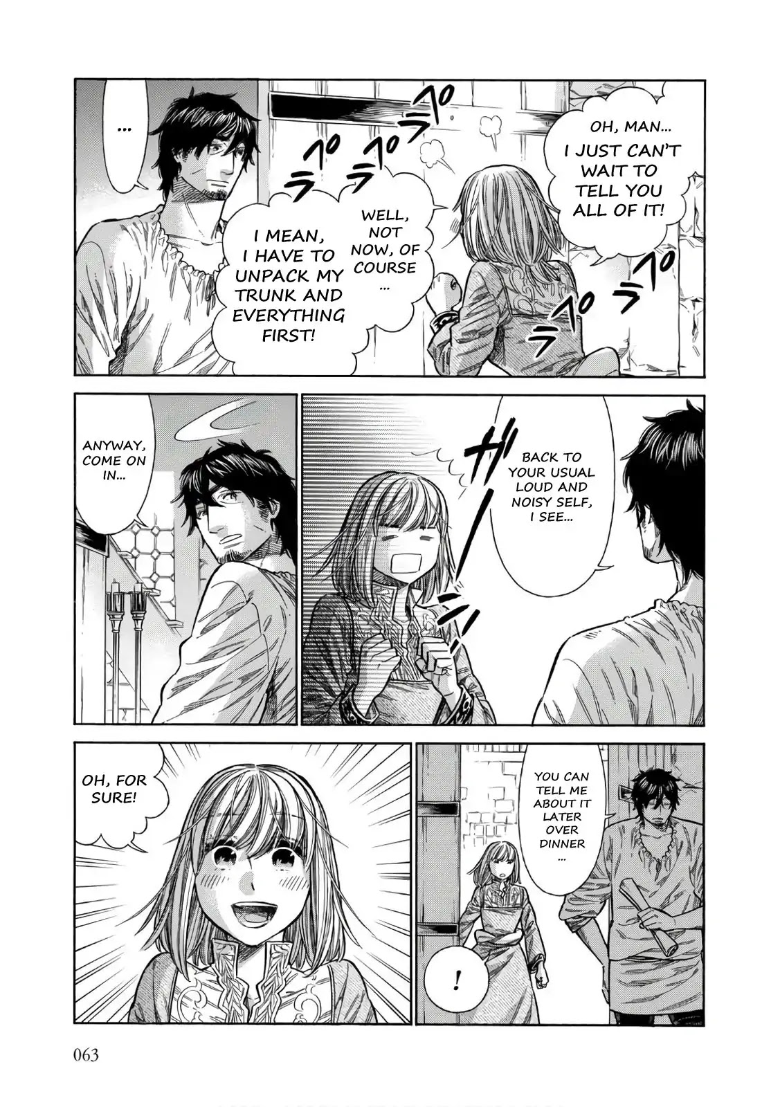 Arte Chapter 37 page 28 - Chapter 37: (Leo's) Apprentice