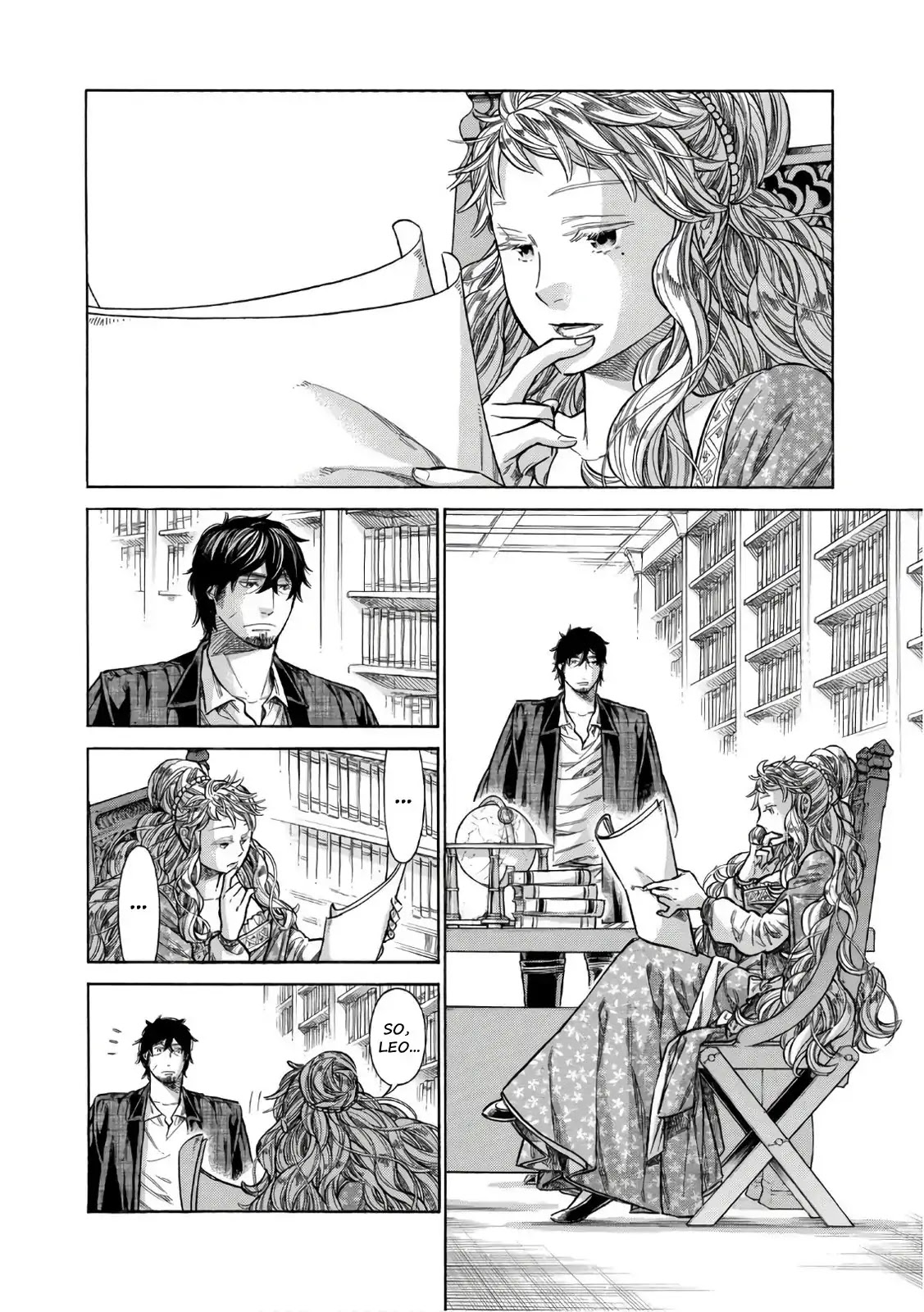 Arte Chapter 37 page 3 - Chapter 37: (Leo's) Apprentice