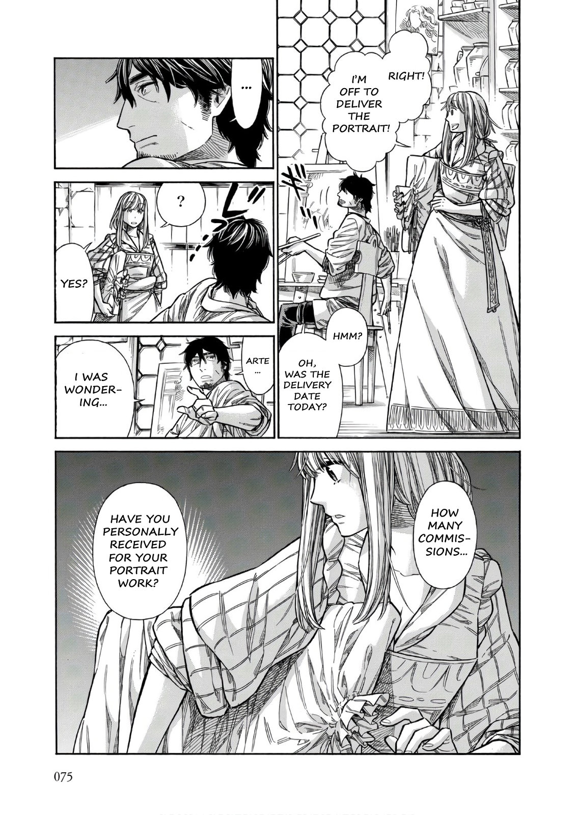 Arte Chapter 38 page 10 - Chapter 38: The Little Workshop, Part 1