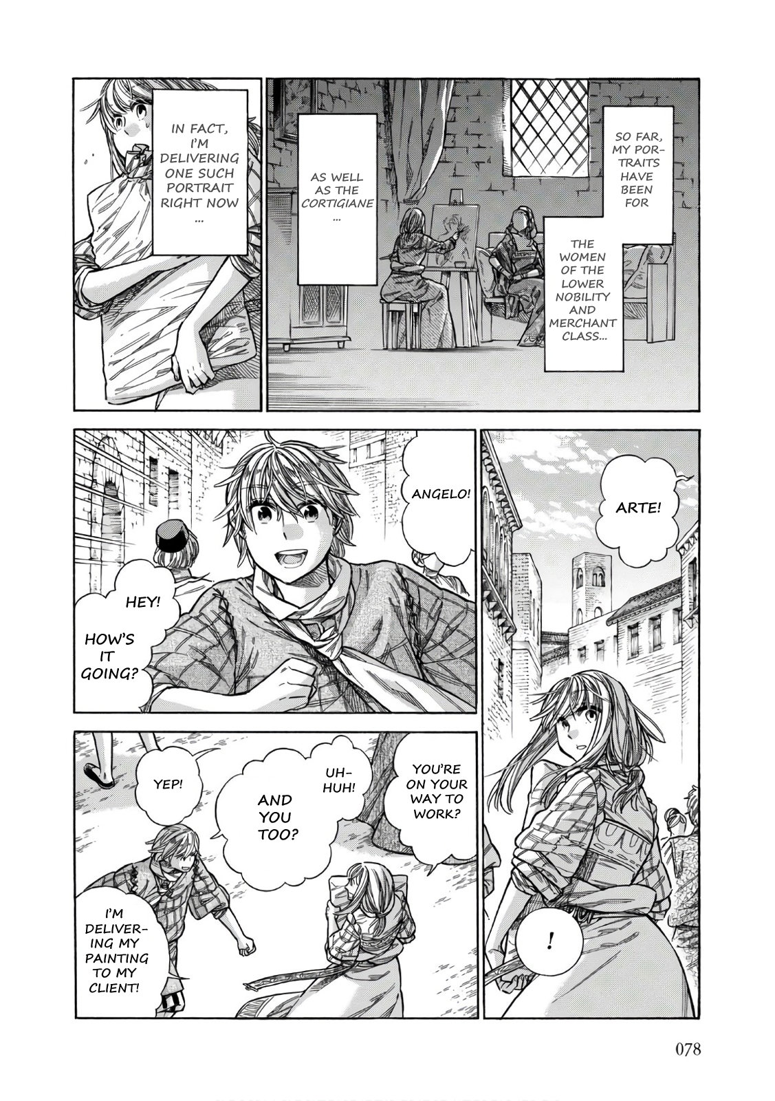 Arte Chapter 38 page 13 - Chapter 38: The Little Workshop, Part 1