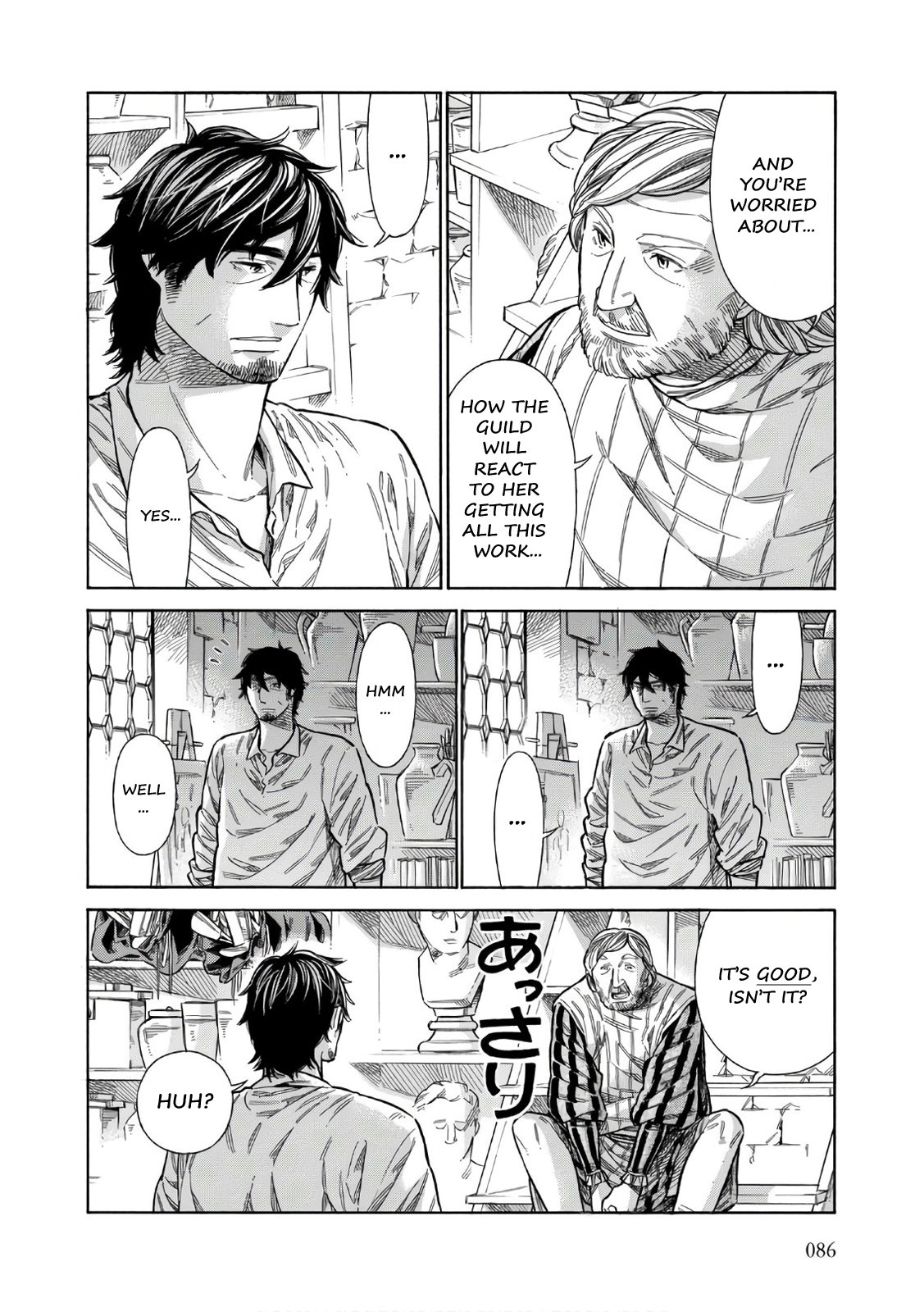 Arte Chapter 38 page 21 - Chapter 38: The Little Workshop, Part 1