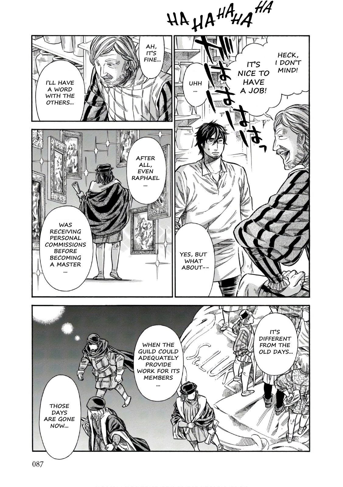 Arte Chapter 38 page 22 - Chapter 38: The Little Workshop, Part 1