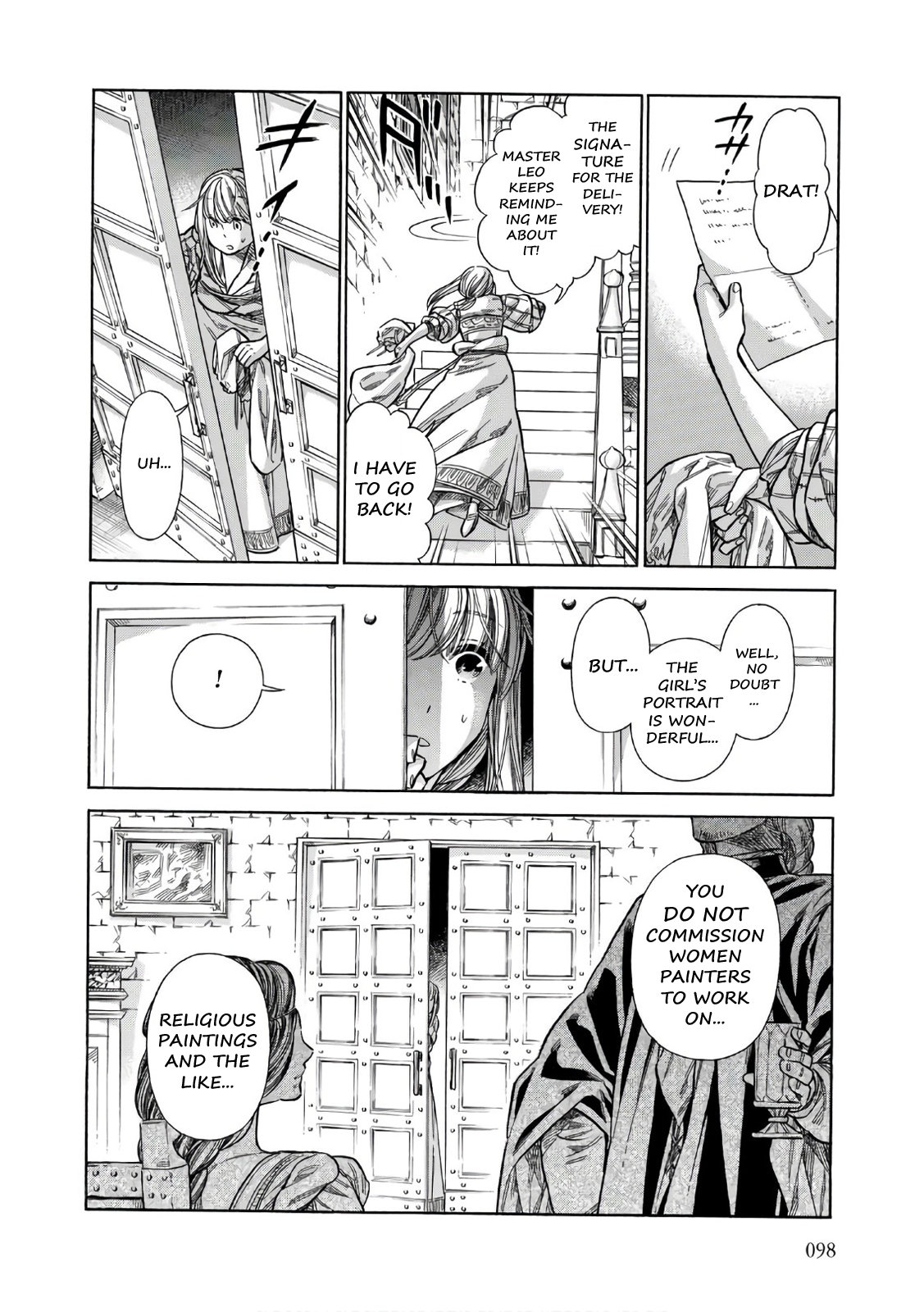 Arte Chapter 38 page 33 - Chapter 38: The Little Workshop, Part 1