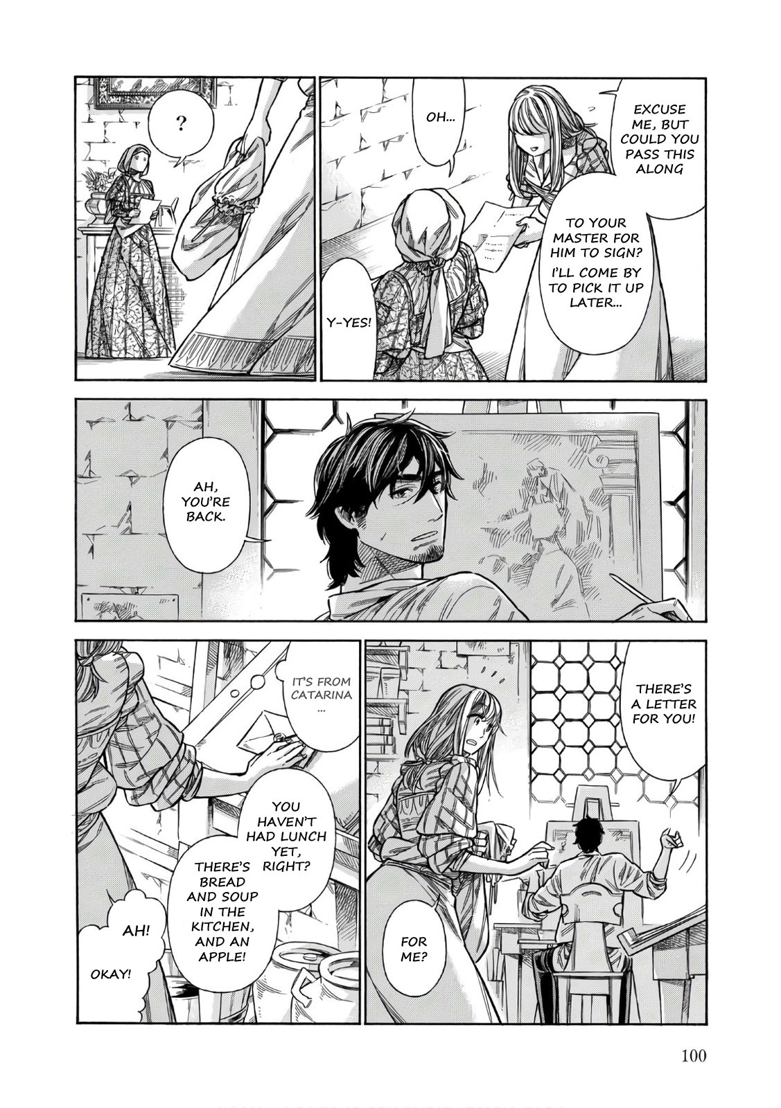 Arte Chapter 38 page 35 - Chapter 38: The Little Workshop, Part 1