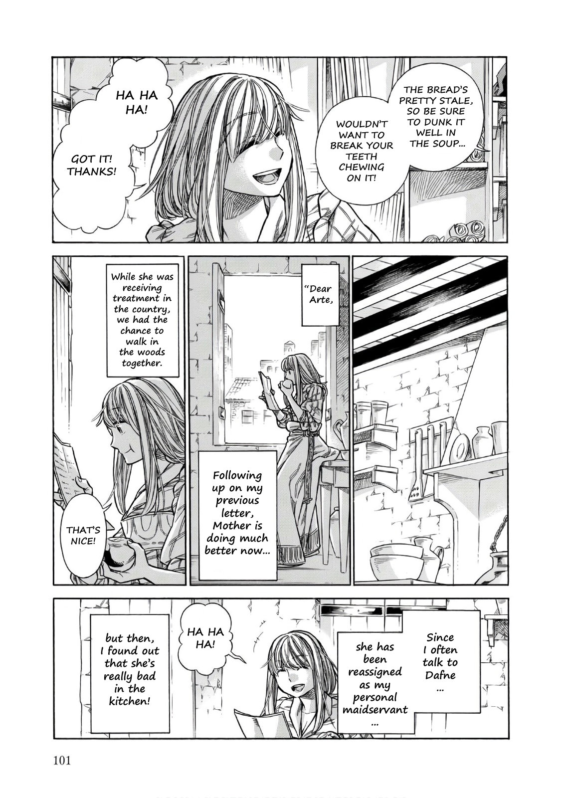 Arte Chapter 38 page 36 - Chapter 38: The Little Workshop, Part 1