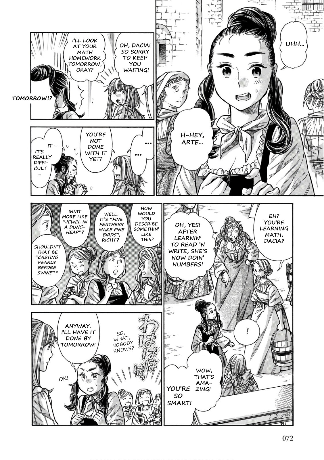 Arte Chapter 38 page 7 - Chapter 38: The Little Workshop, Part 1
