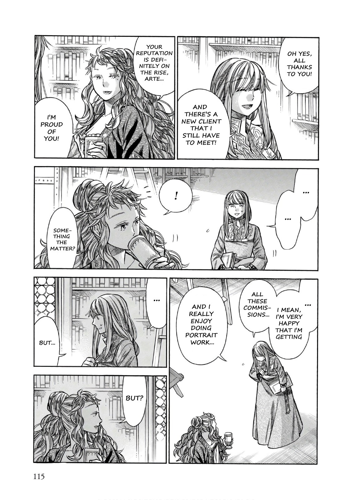 Arte Chapter 39 page 10 - Chapter 39: The Little Workshop, Part 2