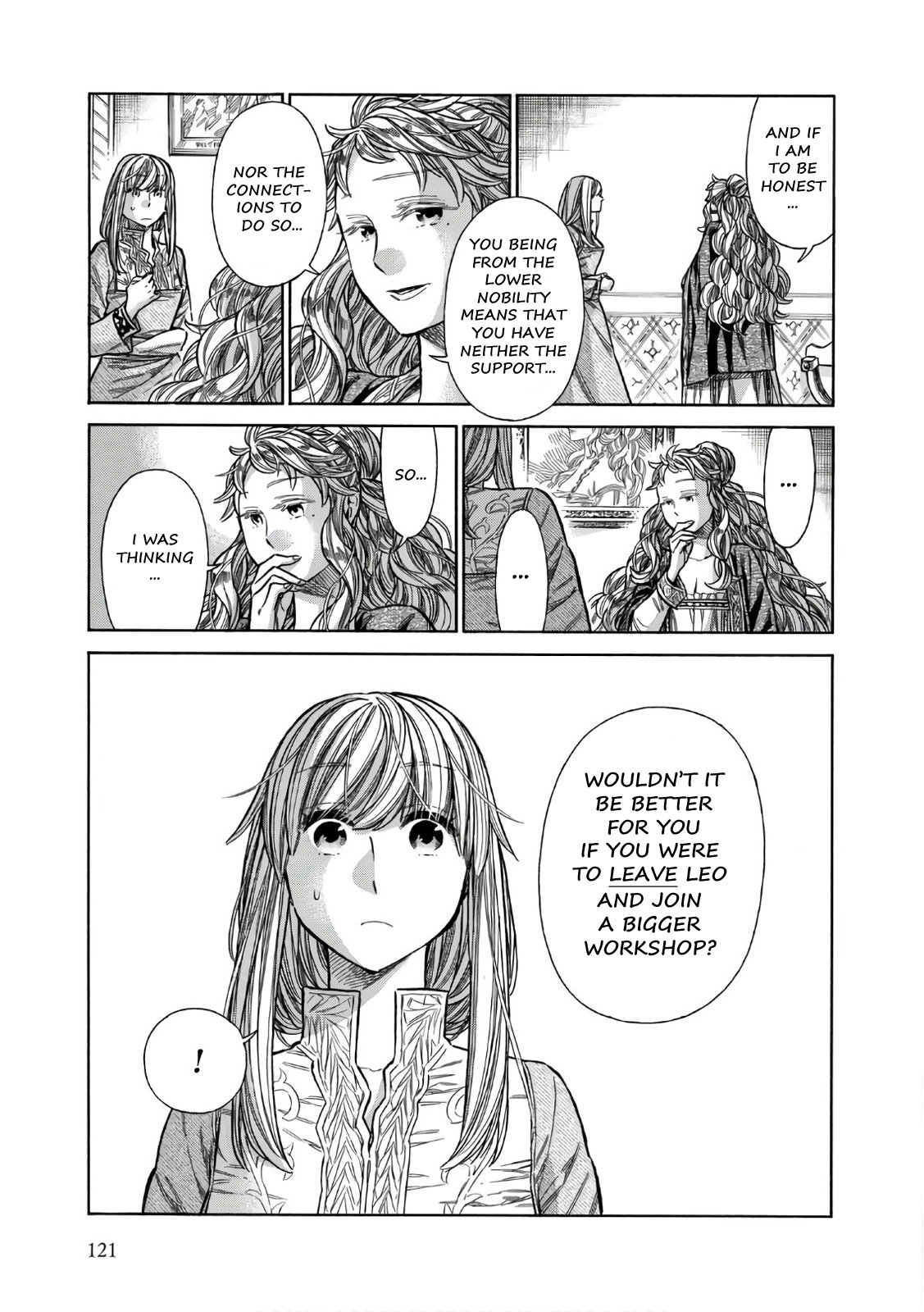 Arte Chapter 39 page 16 - Chapter 39: The Little Workshop, Part 2