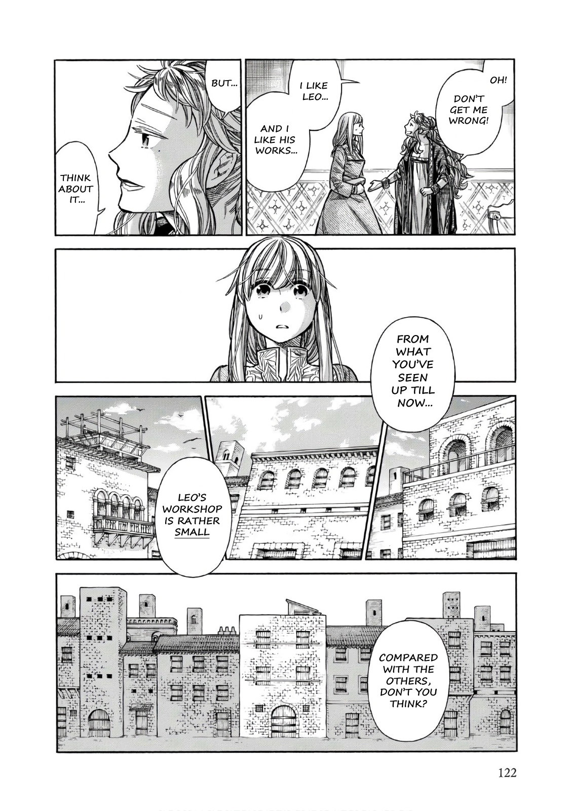 Arte Chapter 39 page 17 - Chapter 39: The Little Workshop, Part 2