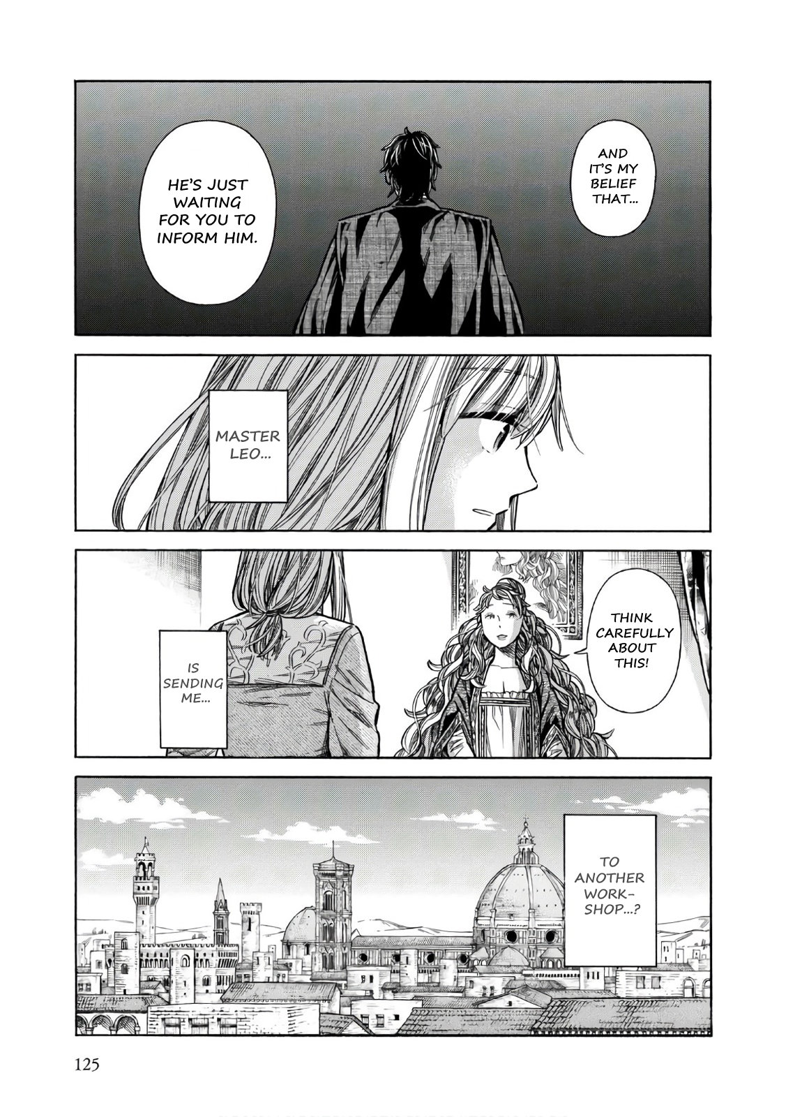 Arte Chapter 39 page 20 - Chapter 39: The Little Workshop, Part 2