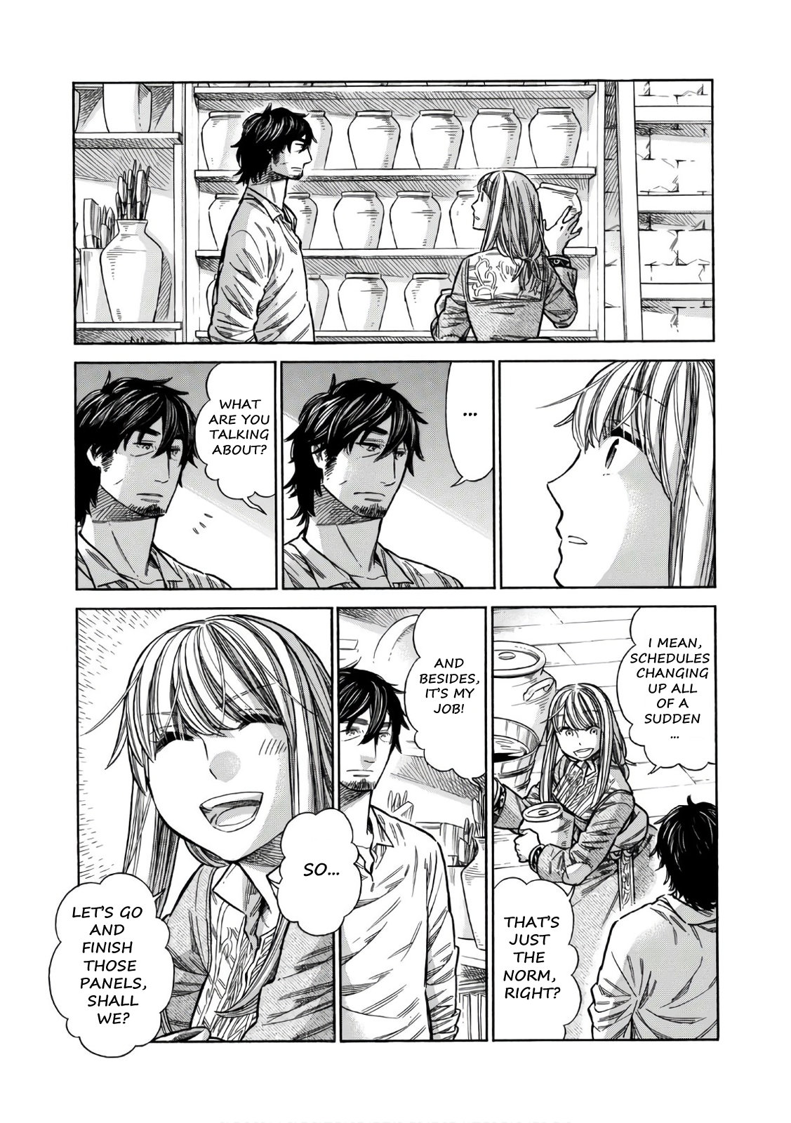 Arte Chapter 39 page 26 - Chapter 39: The Little Workshop, Part 2