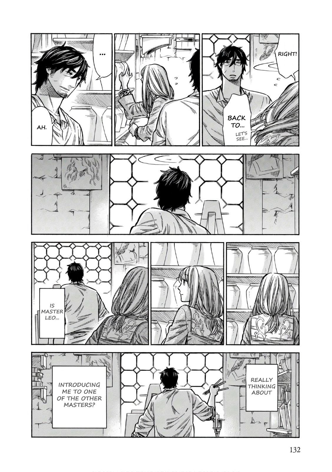 Arte Chapter 39 page 27 - Chapter 39: The Little Workshop, Part 2
