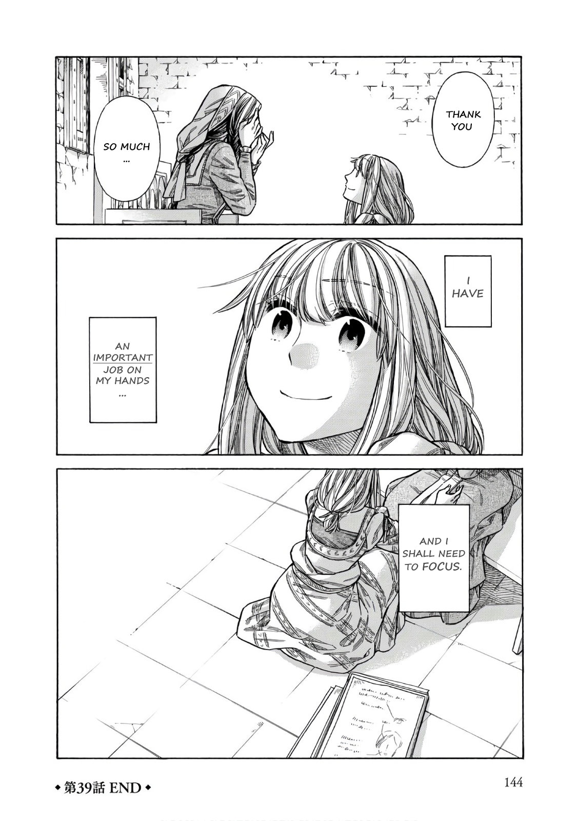 Arte Chapter 39 page 39 - Chapter 39: The Little Workshop, Part 2