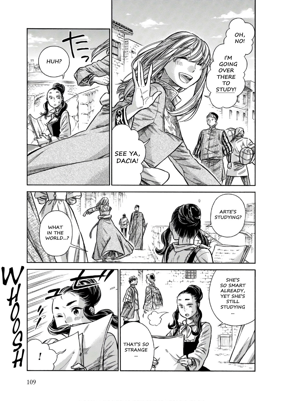 Arte Chapter 39 page 4 - Chapter 39: The Little Workshop, Part 2