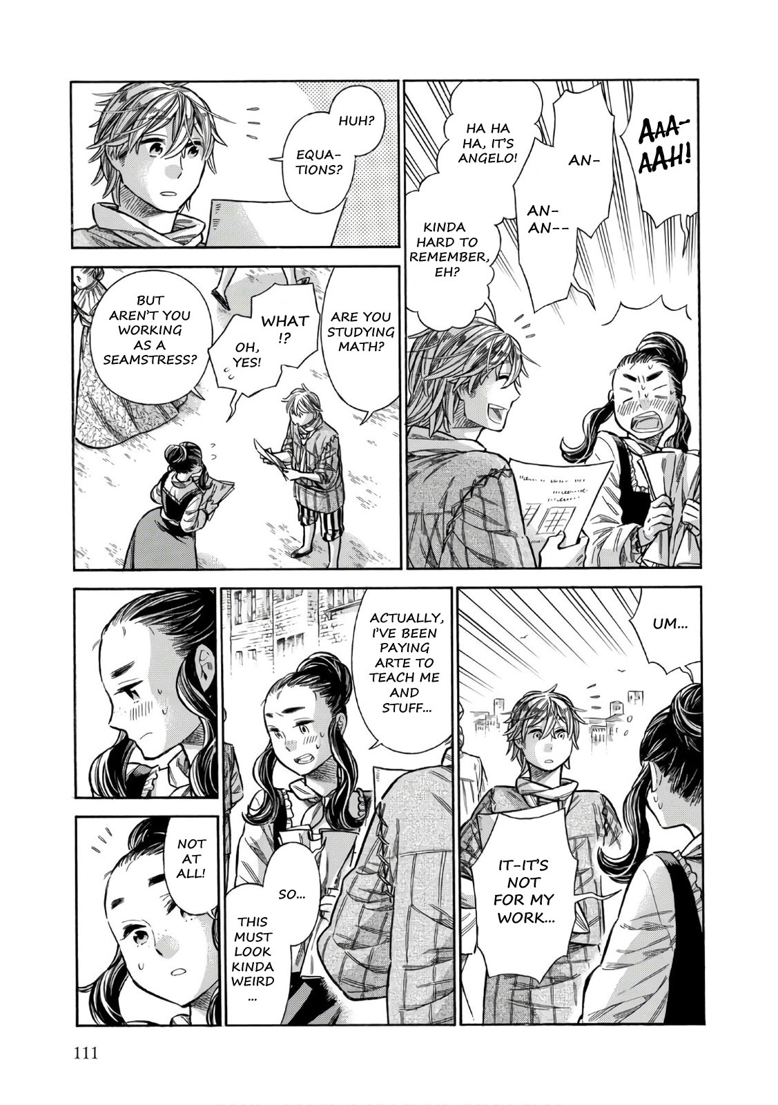 Arte Chapter 39 page 6 - Chapter 39: The Little Workshop, Part 2