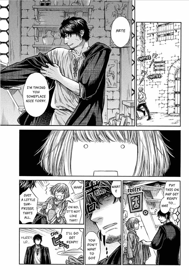 Arte Chapter 4 page 3 - Chapter 4