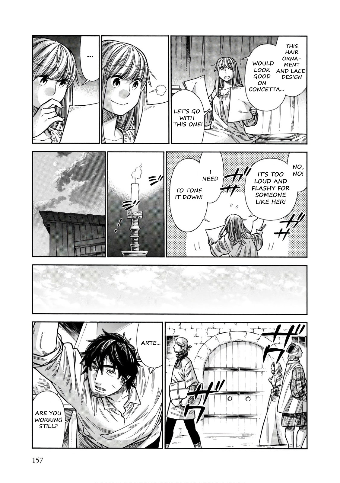 Arte Chapter 40 page 12 - Chapter 40: The Little Workshop, Part 3