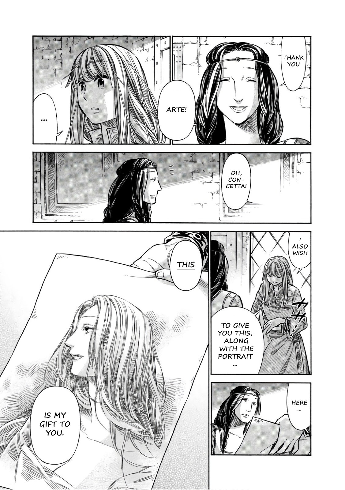 Arte Chapter 40 page 28 - Chapter 40: The Little Workshop, Part 3