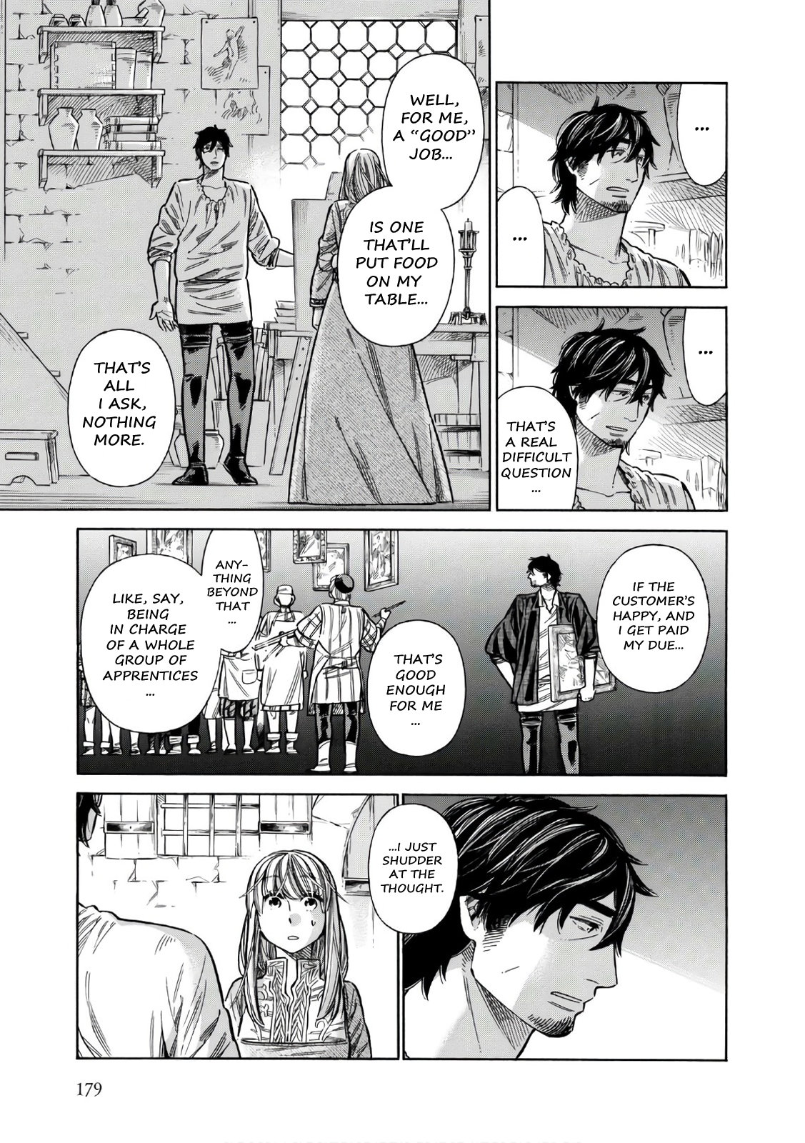 Arte Chapter 40 page 34 - Chapter 40: The Little Workshop, Part 3